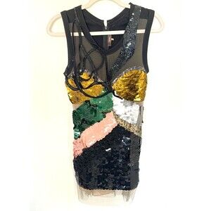 SPECTACULAR VERA WANG COLLECTION TOP/MINI DRESS SHOWSTOPPER!!